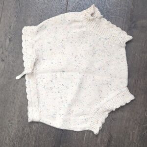 Fin a d Vince confetti knit bloomer shorts